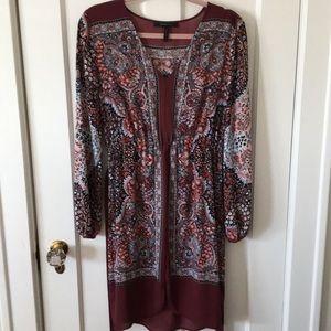 BCBGMaxazria floral dress